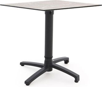 Bellagio la vita attrattiva Bellagio Canzo klaptafel 80x80x73/109cm verstelbaar