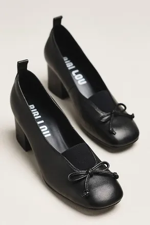 Bibi Lou Ballet Block Heels