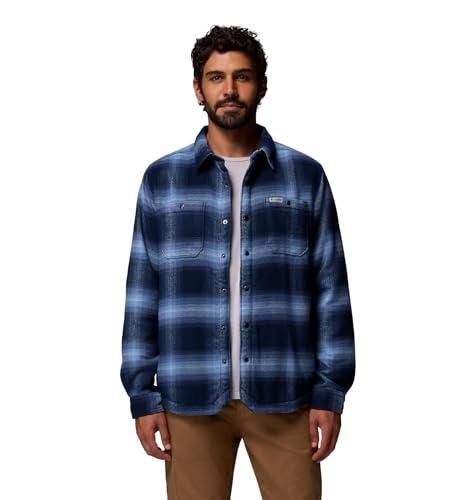 Chemise boutonnée à manches courtes Columbia pour homme (gris