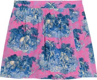 Zadig&Voltaire Gonna midi con stampa grafica - Rosa