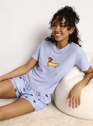 Twik Womens Adorable pattern ultra-soft T-shirt