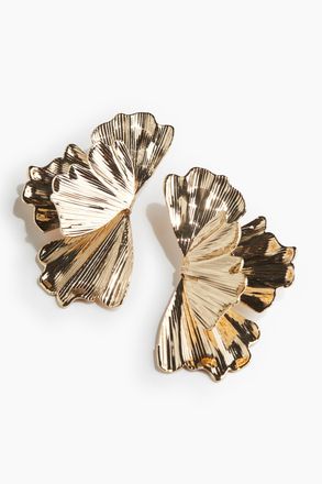 H&M Bl&uuml;tenf&ouml;rmige Ohrringe - Gold