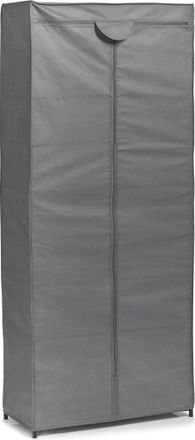 ZELLER Armario Para Zapatos Moderno Gris Textil Metal