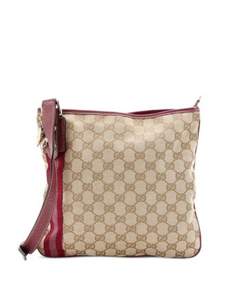 Gucci Jolicoeur Messenger Bag GG Canvas crossbody bag - women - Canvas - One Size - Brown