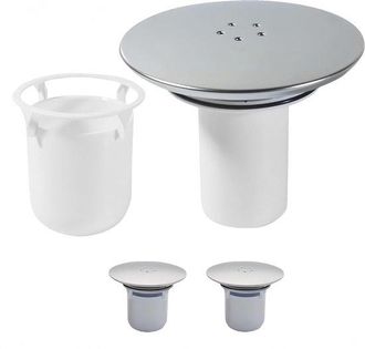 OEM Allecto Plus - Trampa Para Olores Tapa De Desag&uuml;e De Ducha 2 Piezas
