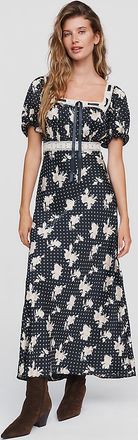 ASTR the Label Kim Square-Neck Maxi Dress