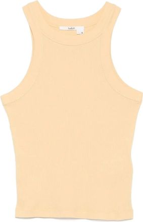 BA&SH round-neck tank top - women - Organic Cotton - 0 - Yellow