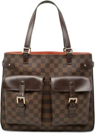 Louis Vuitton Pre-owned Uzes Tote Bag - Dames - Vintage Shopper - Bruin - ONE Size - Leer - Vintage