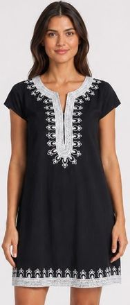 Calypso St. Barth Rowena Tunic in Black at Nordstrom, Size X-Small