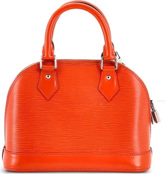 Louis Vuitton Alma Handbag Epi Leather BB satchel - Oranje
