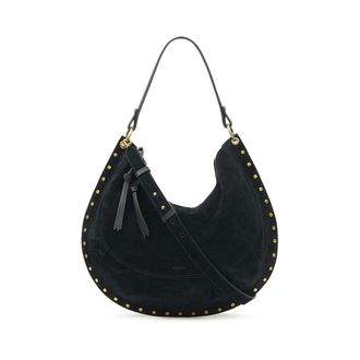 Isabel Marant Oskan Soft L - Dames - Tassen - Zwart - Maat: ONE Size Leer