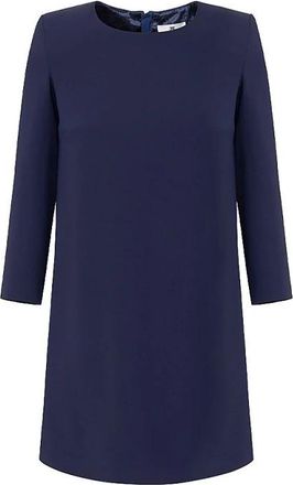 Elisabetta Franchi Mini Dress Ab 67247E2B75 - Dames - Korte kleedjes - Blauw - S - Polyester - Kleedjes