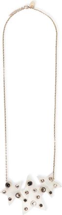 Red Valentino Ornamentale Hanger Ketting - Dames - Kettingen - Geel - ONE Size - Accessoires
