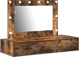 vidaXL Mesa de tocador Marrón 100 x 40 x 70 cm Madera contrachapada vidaXL