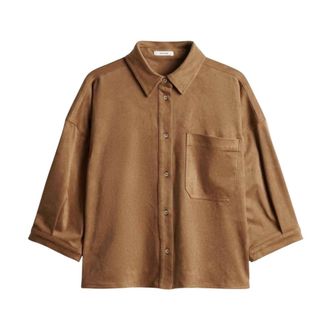 OPUS Blouses & Hemden - Dames - Blouses & Shirts - Bruin - Maat: S