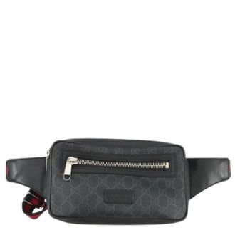 Gucci Pre-owned Belt Bags, male, Black, Size: ONE SIZE Pre-owned Vintage Sling Bag