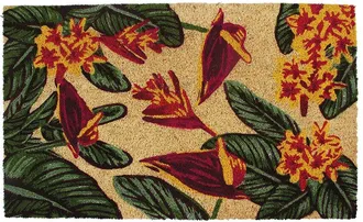 Entryways Paradise in Bloom Coir Doormat