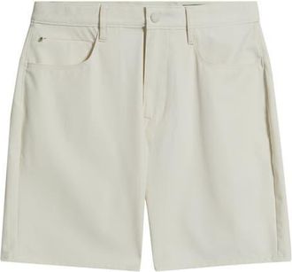 AG - Adriano Goldschmied Bay Athletic Fit Airluxe Dobby Shorts in Champagne at Nordstrom, Size 32