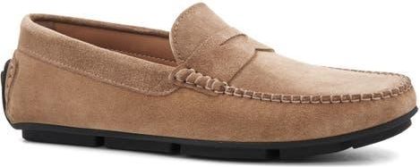 Nordstrom Men’s Suede Loafers in Taupe size 10 Men main image 4