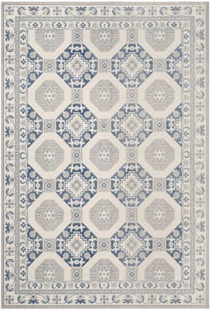 Safavieh Alfombra azul/beige 155 x 229 cm