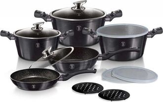 Berlinger Haus Juego De Bater&iacute;a De Cocina Berlingerhaus Bh-6886 Carbon Pro