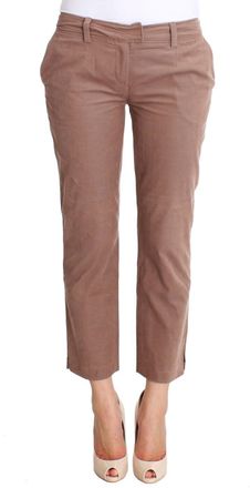 Costume National Cropped Corduroys Womens Pants