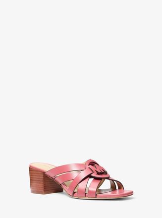 Michael Kors Erika Leather Sandal