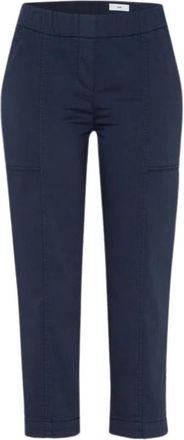 Toni Sue 3/4 Jogpant - Dames - Broeken - Blauw - Maat: S Katoen