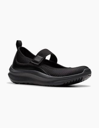 Clarks Womens Clarks Cloudsteppers Solevana Jane in Black - Size: 6/D standard