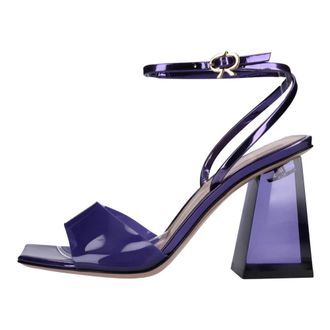 Gianvito Rossi Dames, Schoenen, Paars, Maat: 35 EU Leer