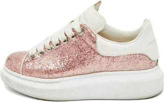 Alexander McQueen Sneakers oversize con glitter - Rosa