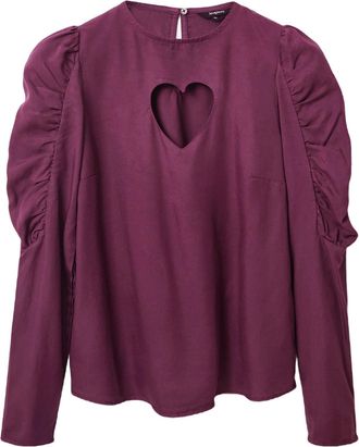 Desigual Damesblouse In Paars