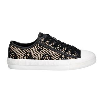 Guess Schoenen, Dames, Zwart, 39 EU, Leer, Carey 2 Sneakers