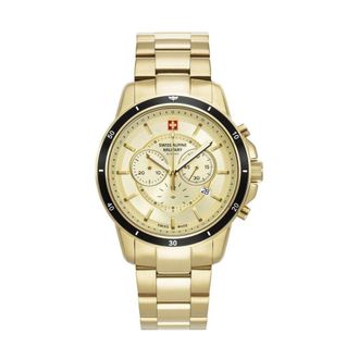 Swiss Alpine Military Douglas Chronograph 7089.9111 - Heren - Accessoires - Geel - Maat: ONE Size