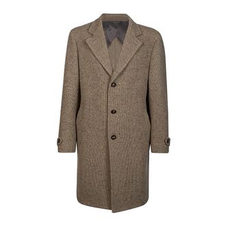 Eleventy Cashmere Wool Single-Breasted Coat