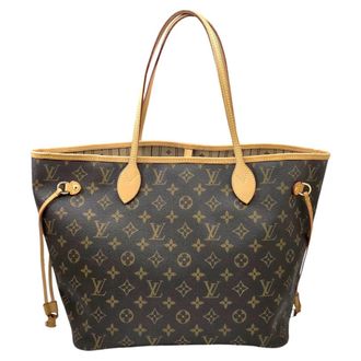 Louis Vuitton Brown Monogram Tote Bag (Pre-Owned)