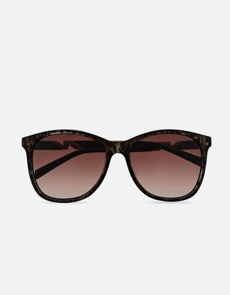 Karen Millen Womens Karen Millen Womens KM5057 Sunglasses in Leopard