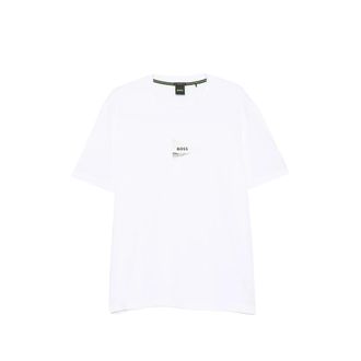 HUGO BOSS Logo-print Crew-neck T-shirt