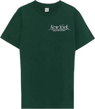 Sporty & Rich T-shirt NY 94 - Verde