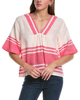 Lemlem Rita V-Neck Top