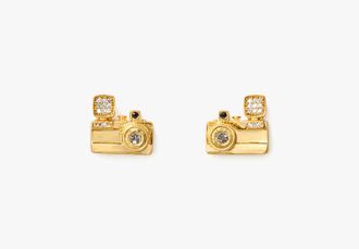 Kate Spade New York Picture Perfect Camera Studs