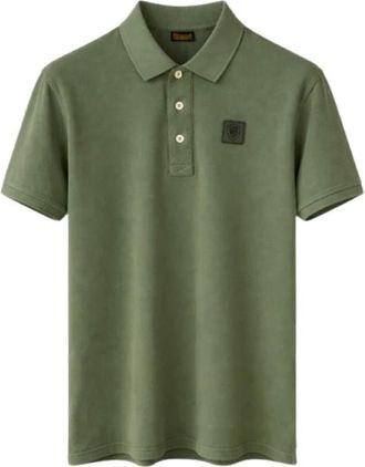 Blauer Bedspreien - Heren - Polos - Groen - L - Tops