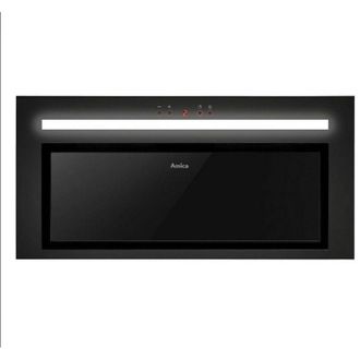 Amica OMC6451B cappa nera 60 cm acciaio inox