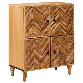 vidaXL Armarios De Almacenamiento Con Puerta Marr&oacute;n 60 X 33,5 X 75 Cm Vidaxl