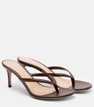 Gianvito Rossi Calypso 70 leather sandals