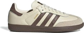 adidas Samba gestreepte sneakers - Beige