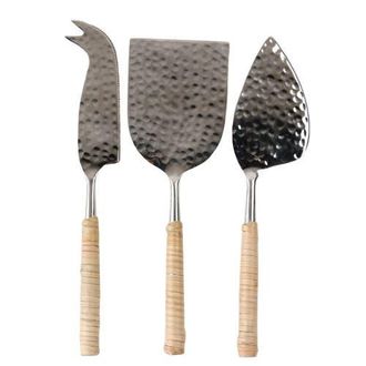 Be Home Aquila Cheese Knives - Set of 3 in Grey at Nordstrom