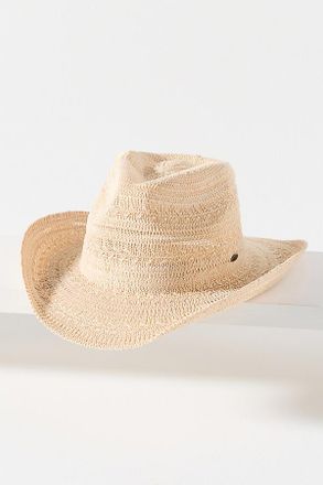 Anthropologie Packable Knit Rancher Hat