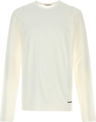 Jil Sander White Cotton T Shirt
