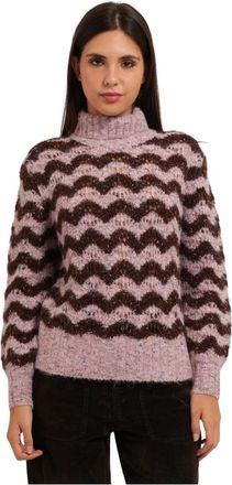 Gaud&igrave; Turtleneck Trui - Dames - Coltruien - Veelkleurig - L - Wol - Truien & Vesten